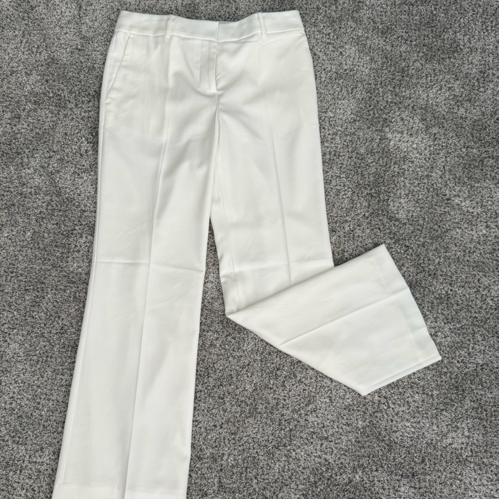 Ann Taylor Cream Trousers
